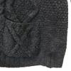 Aran crafts 90-е годы Ирландская мериносовая шерсть Старый Длинный рукав Шалевый воротник Вязаный кардиган Мужской Б/У