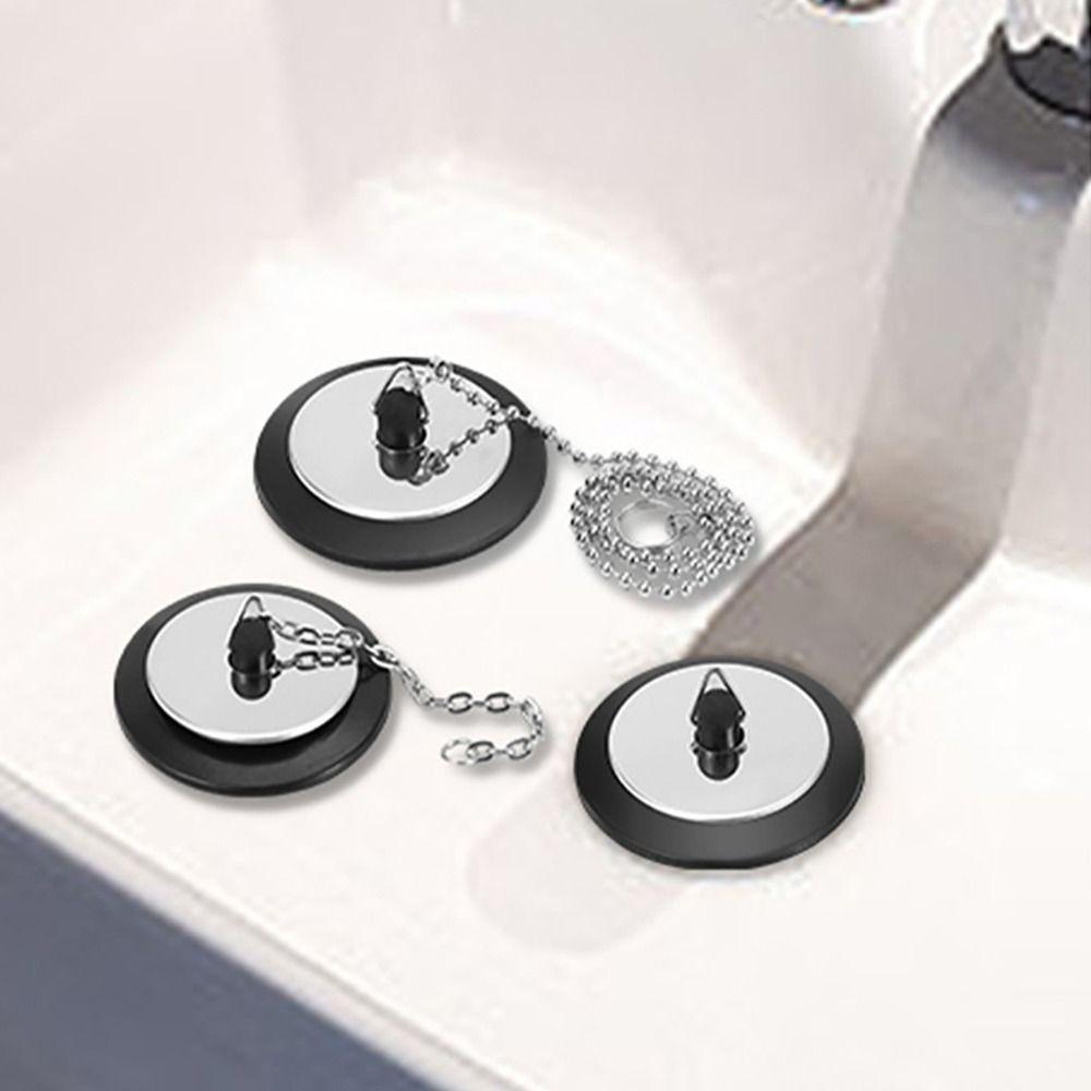 1Pcs Universal Bath Tub Drain With Chain Bathtub Plug New Tub Stopper  Bathtub Accessories