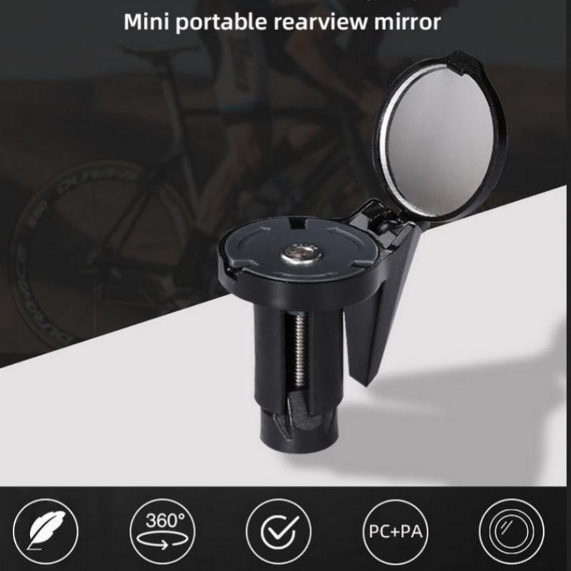 Велосипедное зеркало заднего вида 360° вращение регулируемое зеркало заднего вида на руль зеркало на конце руля велосипеда для аксессуаров для горного велосипеда и шоссейного велосипеда