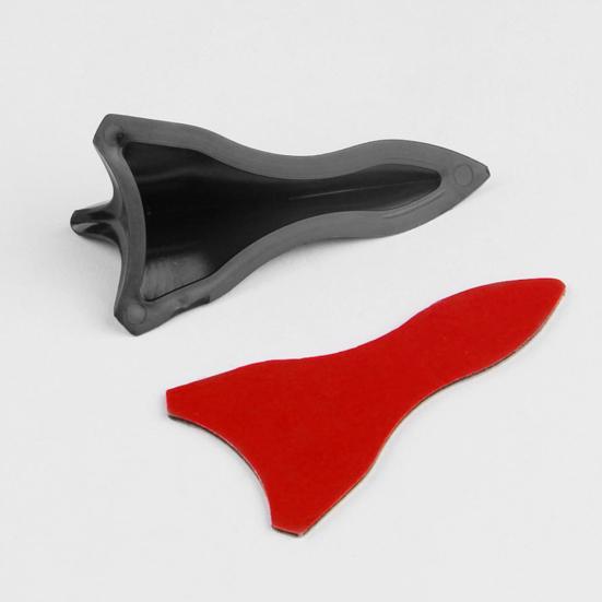 Стильный автомобиль из углеродного волокна, плавник, крыло, верхний спойлер на крышу, украшение