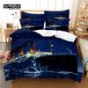 3D Animation Cruise Bedding Set, 3Pcs Duvet Cover Set, Soft Comfortable Breathable Duvet Cover, For Bedroom Guest Room Decor