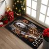 1pc Office Carpet, Horror Killer Portrait Chair Rug, Living Room Printed Area Rug, Home Chair Floor Mat