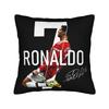 1 шт. Декоративные наволочки Криштиану Роналду Cr7 для уютной гостиной и спальни Мягкие Машинная стирка Подушки в комплект не входят