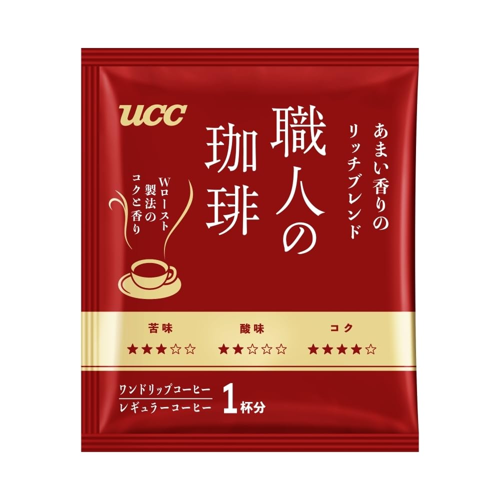 UCC Artisan Coffee One Drip Coffee Сладкий ароматизированный Rich Blend 100P