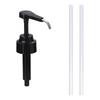 Oyster Sauce Pump Dispenser PP Stainless Steel Reusable Universal Black Oyster Sauce Bottle Pump