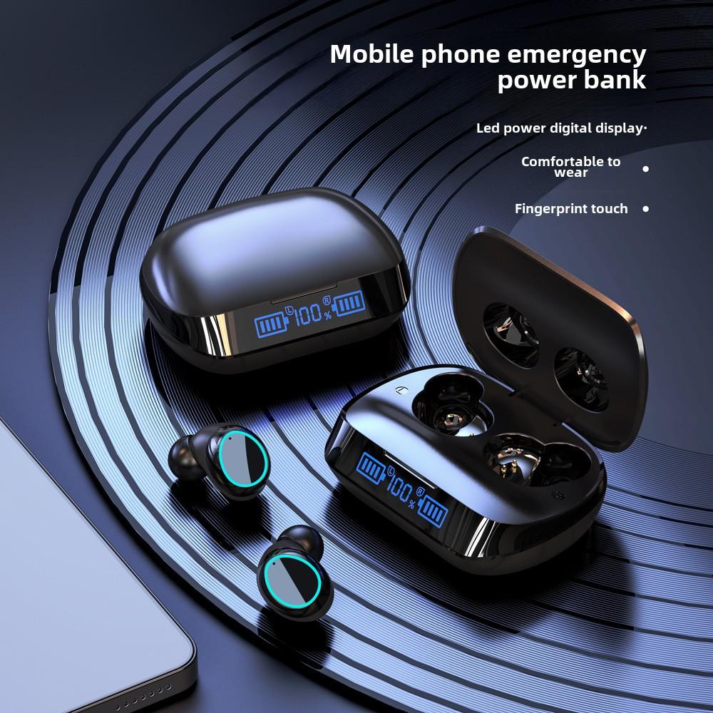 Гарнитура Bluetooth Двусторонняя стерео беспроводная внутриканальная гарнитура с шумоподавлением для киберспорта