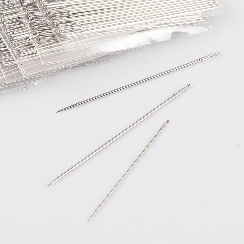 25Pcs/lot Stainless Steel Large Eye Sewing Needles Sewing Pins Set Home DIY Crafts Household Sewing Accessories