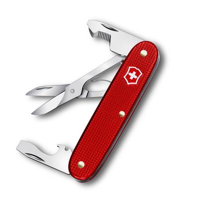 Companion Slim Alox Идеальный для чрезвычайных ситуаций на открытом воздухе и Модель Мультитул, 6 функций, Сделано в Швейцарии, Компактный, Кемпинг, Готовность, Выживание,