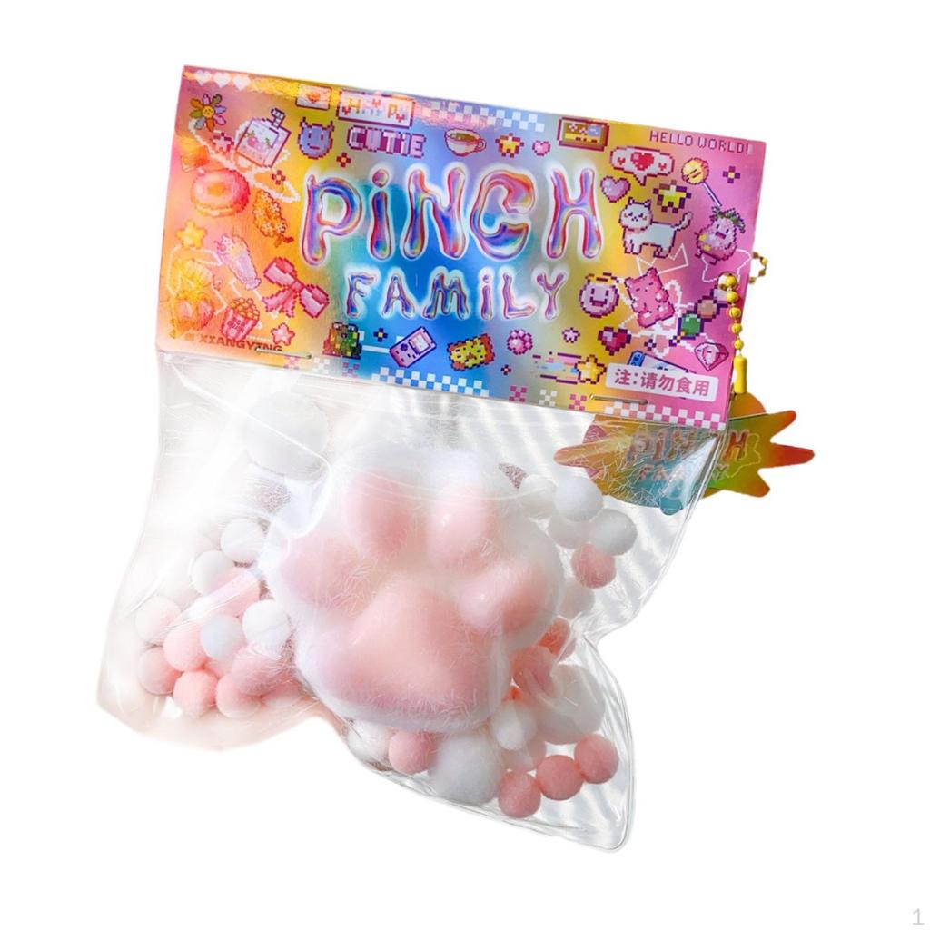 Paw Sensory Fidget Unbreakable Party Favors Birthday Gifts Novelty Small Goodie Bag Filler for