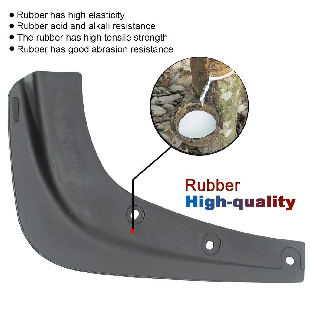 Mud Flaps Splash Guards Wheel Tires Fender For Nissan Note 2004-2011 Front Rear