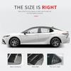 Для Toyota Camry 2018-2024 Декоративная накладка на вентиляционное окно с имитацией карбона