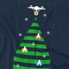 Star Trek: The Original Series Mens Christmas Tree T-Shirt