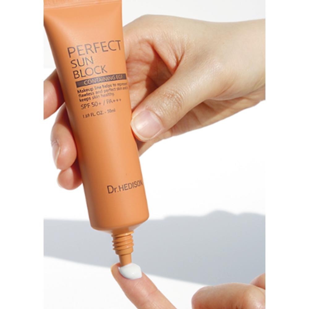 Dr.HEDISON Идеальный солнцезащитный крем SPF50+ PA+++, 50 мл, 1 шт.