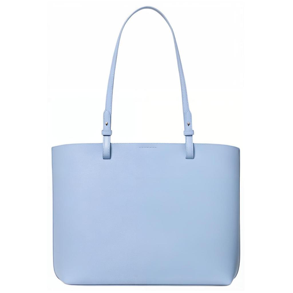Kate Spade Cow Leather Tote Bag, Shopping Bag Shoulder Bag Large Women's Blue KO728