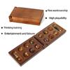Ancient Mancala African Chess: The Solid Wood Chess Set Is Paired With Exquisite Stone Granules And Is An Essential Board Games