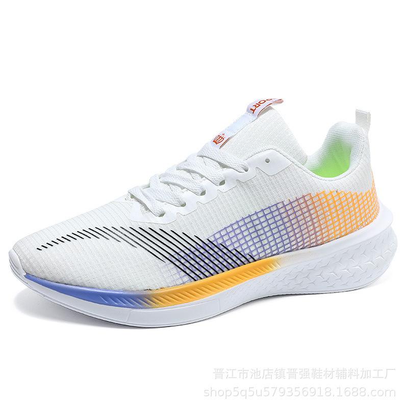Ultra-light 20 Running Shoes Men's Shoes Mesh Breathable Shoes Air Cushion Shock Absorption Red Rabbit Running Shoes Soft Sole Men's and Women's
