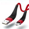Кабель Micro USB 1 м, 2 м, 3 м, 0,25 м для быстрой зарядки, кабель для передачи данных для Xiaomi Redmi 4X5, Samsung S7 J7, Huawei, Android, мобильный телефон, кабель зарядного устройства Microusb