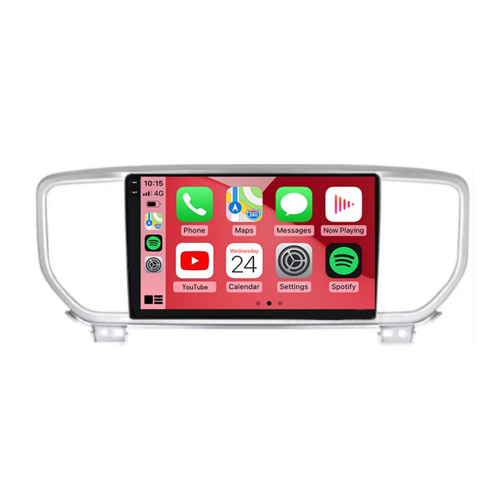 Для Kia Sportage 4 QL 2018 - 2022 Android 14 Беспроводной Carplay Автомобильный Радио Навигатор GPS Мультимедийный Плеер Стерео Wi-Fi+4G Auto BT