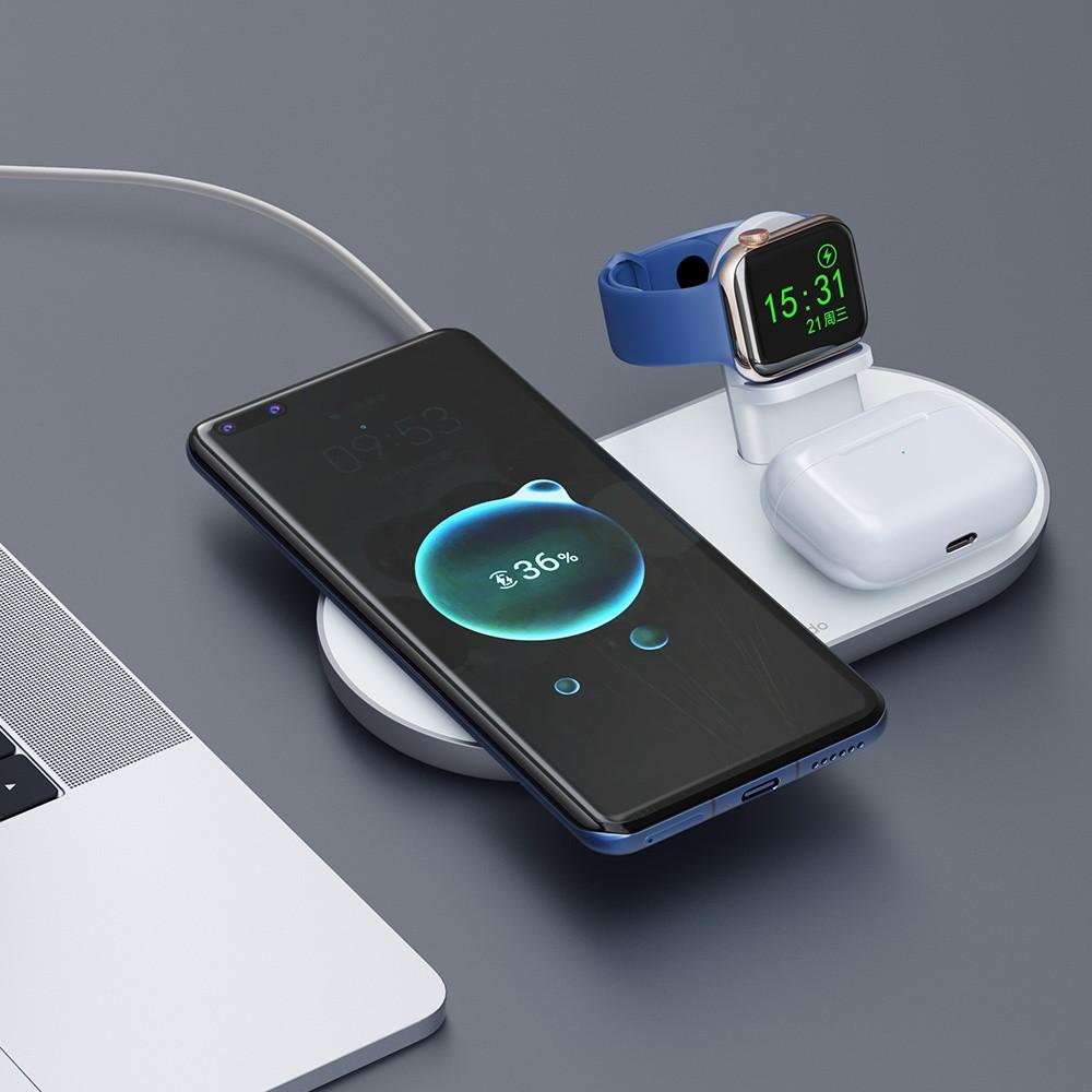 Mcdodo 3-In-1 Docking Station For Apple Itelefo, For Airpods, For Watch Ch-7060