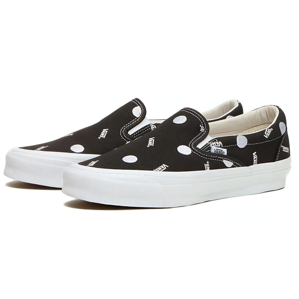 Слипоны Og Classic Vans Lx 'Горошек - Черный' VN0A45JKBLK