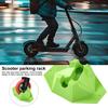 Подставка для скутера, поддержка парковки, держатель для самоката, противоскользящая стойка для скутера, напольная стойка для хранения скутера, аксессуары для большинства колес скутера