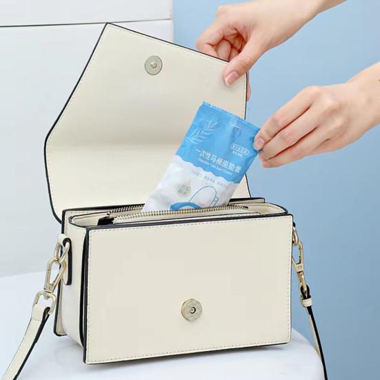 10 шт. одноразовые чехлы на сиденья для унитаза с изысканным узором, высокоэластичные, универсальные, подходят, простая установка, для путешествий, чехлы на сиденья Closestool