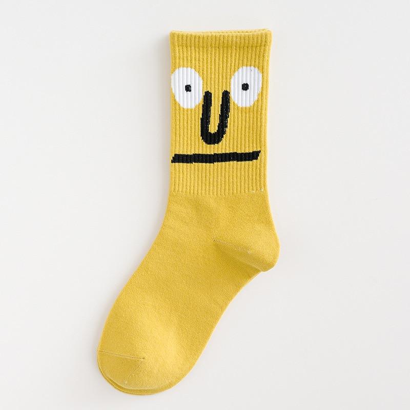 Fashion Woman Socks Cartoon Print Kawaii Cute Socks Casual Unisex Men Women Harajuku Streetwear Hip Hop Skateboard Crew Sock 4839