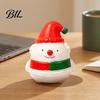 Slow Rebound Squeeze Toy Christmas Snowman Toy, Stress Relief Cute Fidget Sensory Toys Figurine, Stocking Stuffer Party Favor, Gift for Kids