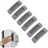 Meixinggu 6pcs Multipurpose Self-Stick Instant Cabinet Drawer Handle Helper Door Window Handle Sticker for Kitchen Bathroom Cupboards Drawers