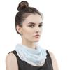 Women Embroidery Pattern Anti-UV Multiple Colors Outdoor Sunscreen Mask Summer Neck Flap Cover Breathable Lace Cycling Accessories