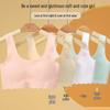 Shockproof Sports Vest & Bra for Girls - Comfortable, Breathable, Seamless Design for Students