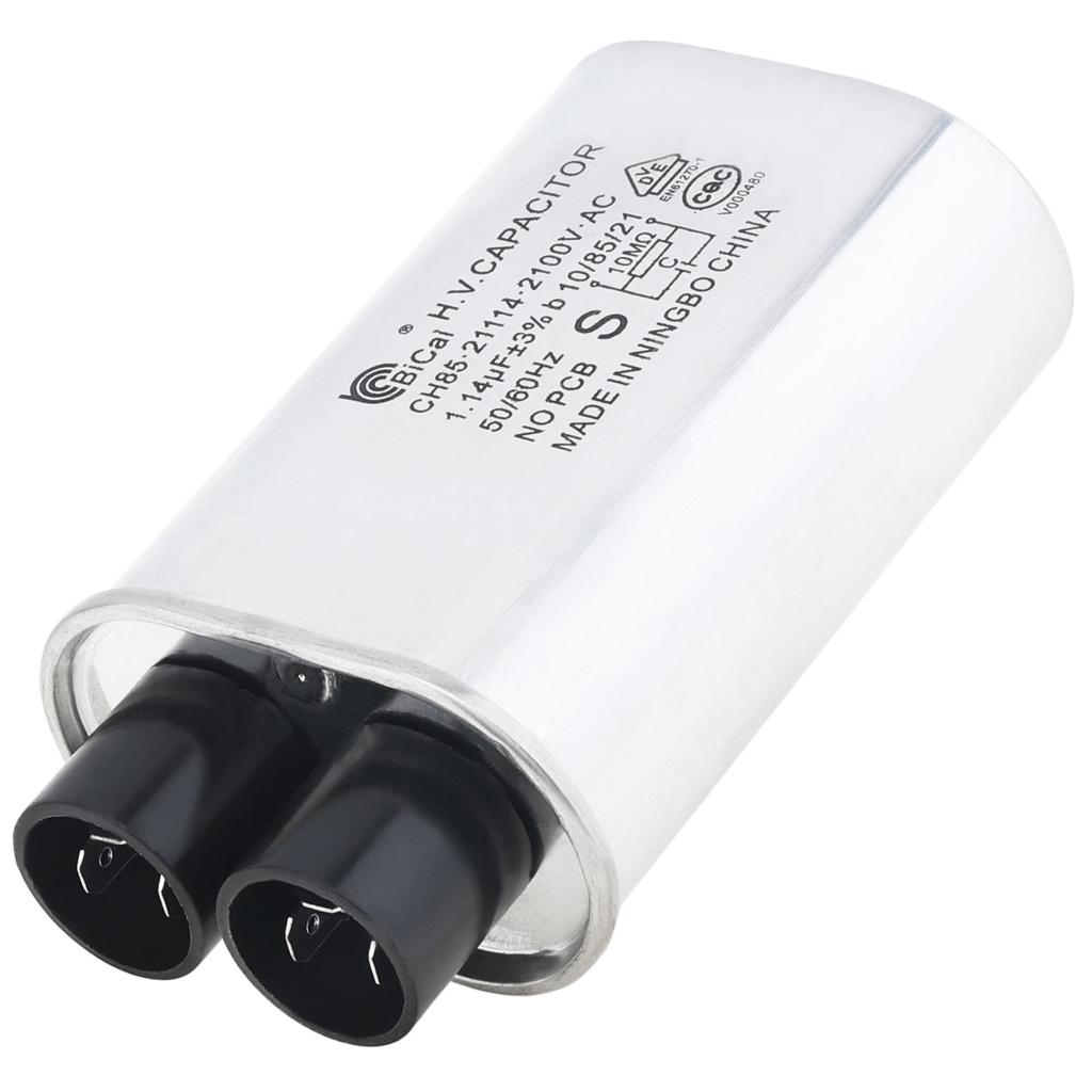 CH85 21114 2100V 50 / 60Hz High Voltage Capacitor 1.14uF for Microwave Oven / Pipeline Drying Equipment / Bake Oven
