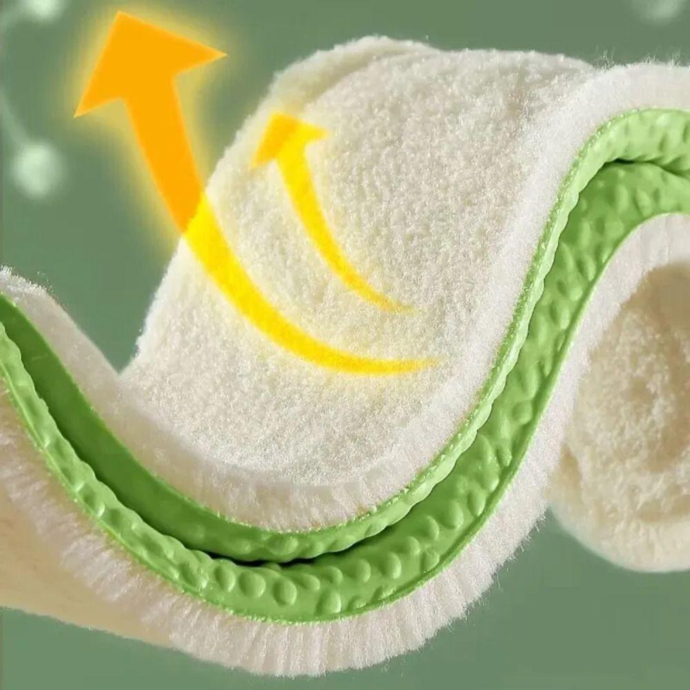 Теплые термостельки с самоподогревом для ухода за ногами Мягкие стельки для ног зимние