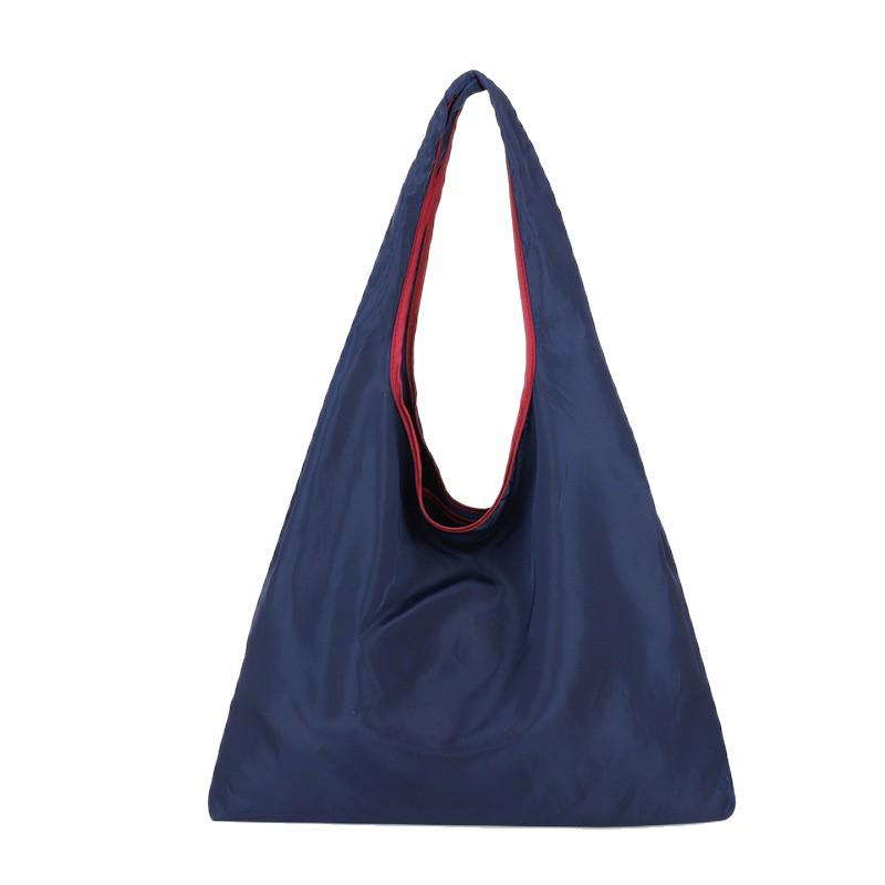 Складная большая сумка-тоут U-образной формы из водонепроницаемого полиэстера для покупок