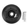 6 Bolt Hole Steering Wheel Short Hub Adapte Ergonomic Design High Strength for M3 Z4 330 E90