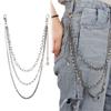 Rustproof Hip-hop Rivet Gothic Jeans Chain Pants KeyChain Wallet Chain Star Tassel Rock