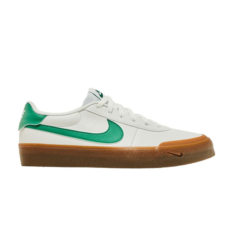 Nike Court Shot White Gum Medium Brown Malachite
