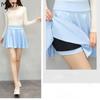 Плюс размер S-4XL, шорты, юбки, женская трапециевидная плиссированная юбка с высокой талией, женская корейская элегантная юбка