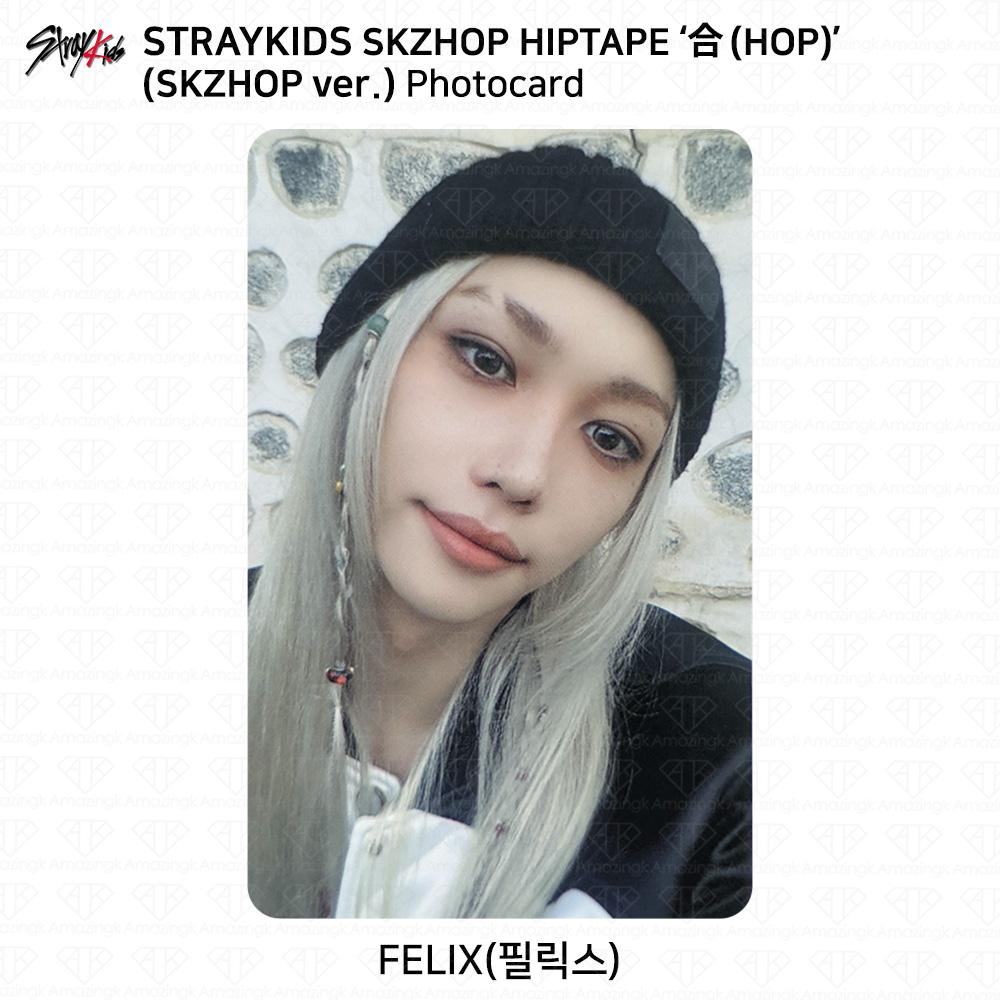 Stray Kids SKZHOP HIPTAPE HOP Аккордеон Официальная фотокарточка Unit Monochrome