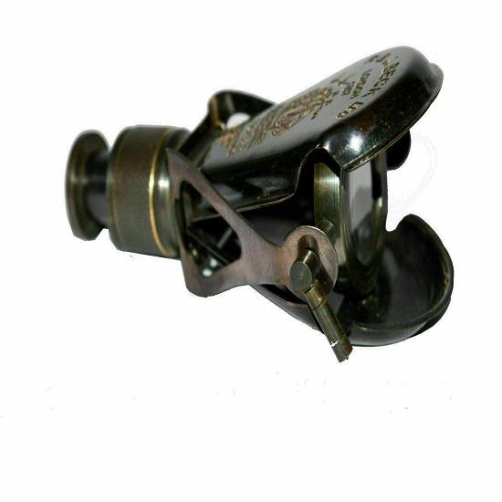 Монокулярный бинокулярный телескоп Старинная антикварная латунная морская подзорная труба рабочая