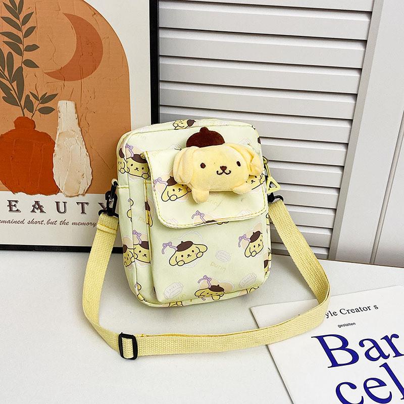 Adorable Cartoon Themed Kids Shoulder Bag For Girls In Stylish Colors For Daily Use