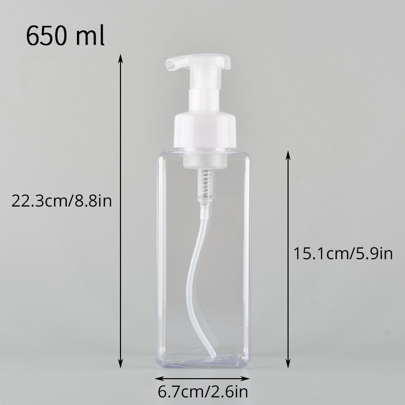 250/650 мл дозатор для пенящегося мыла пустые бутылки для мыльной пены запасной флакон для дезинфицирующего средства для рук шампунь лосьон дозатор контейнер для жидкости бутылка