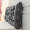 Headboard Pillow Headboard Backrest with Elastic Strap Bed Waist Support Cushion Daybed Bolster for Dorm Bedroom Sitting Reading
