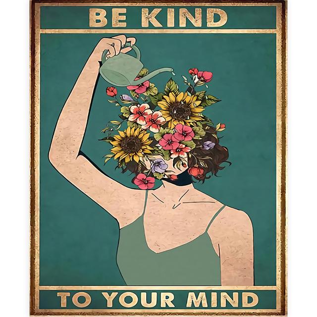 Панк Черный Кот Холст Картина Ретро Интересно Психического Здоровья Ванная Комната Гостиная Украшения Картина Настенное Искусство Домашний Декор