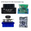MINI PIC18F25K80 ELM327 V1.5 Bluetooth-compatible ELM 327 v1.5 OBD2 Scanner Diagnostic Adapter Scan Tool OBD OBDII Code Reader