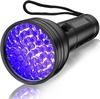 Sangelar UV Flashlight 51 LED Blacklight Pet Urine Detector for Dog Cat Urine, Dry Stains, Bed Bug, Resin Curing, Scorpions Finder
