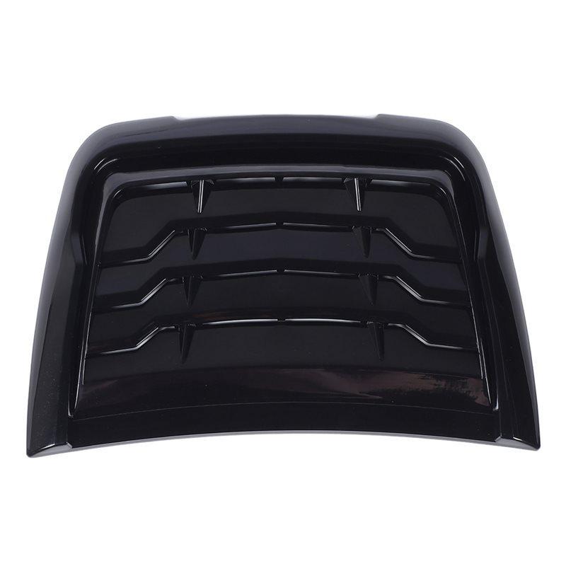 Well-Glossy Black ABS Bonnet Air Intake Vent Scoop Cover For Ford Ranger XLT XLS XL 2015-