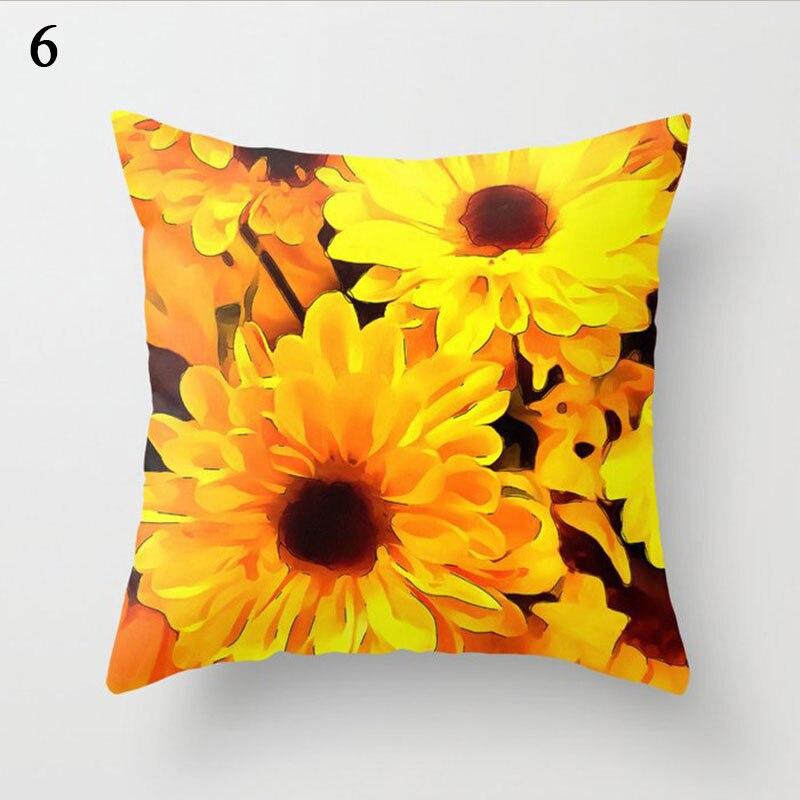 Daisy Cushion Cover Car Decoration Sofa Pillow Cover Home Goods Pillow Cover Pillow Cover Pillow Cover Hot Sale