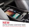 Center Console Storage Box  for Ioniq 5 Upper Lower Console Tray Accessories for Hyundai Ioniq 5 2025 2026 Console Organizer