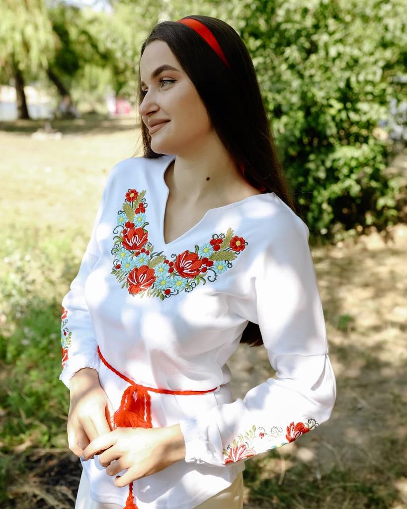 Блузка (Женский) В любое время года 8030-038-22 HC